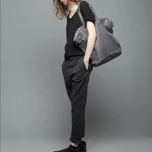 Alexander Wang Leather zipper tote